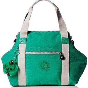 Kipling Art Medium Tote Bag in Green